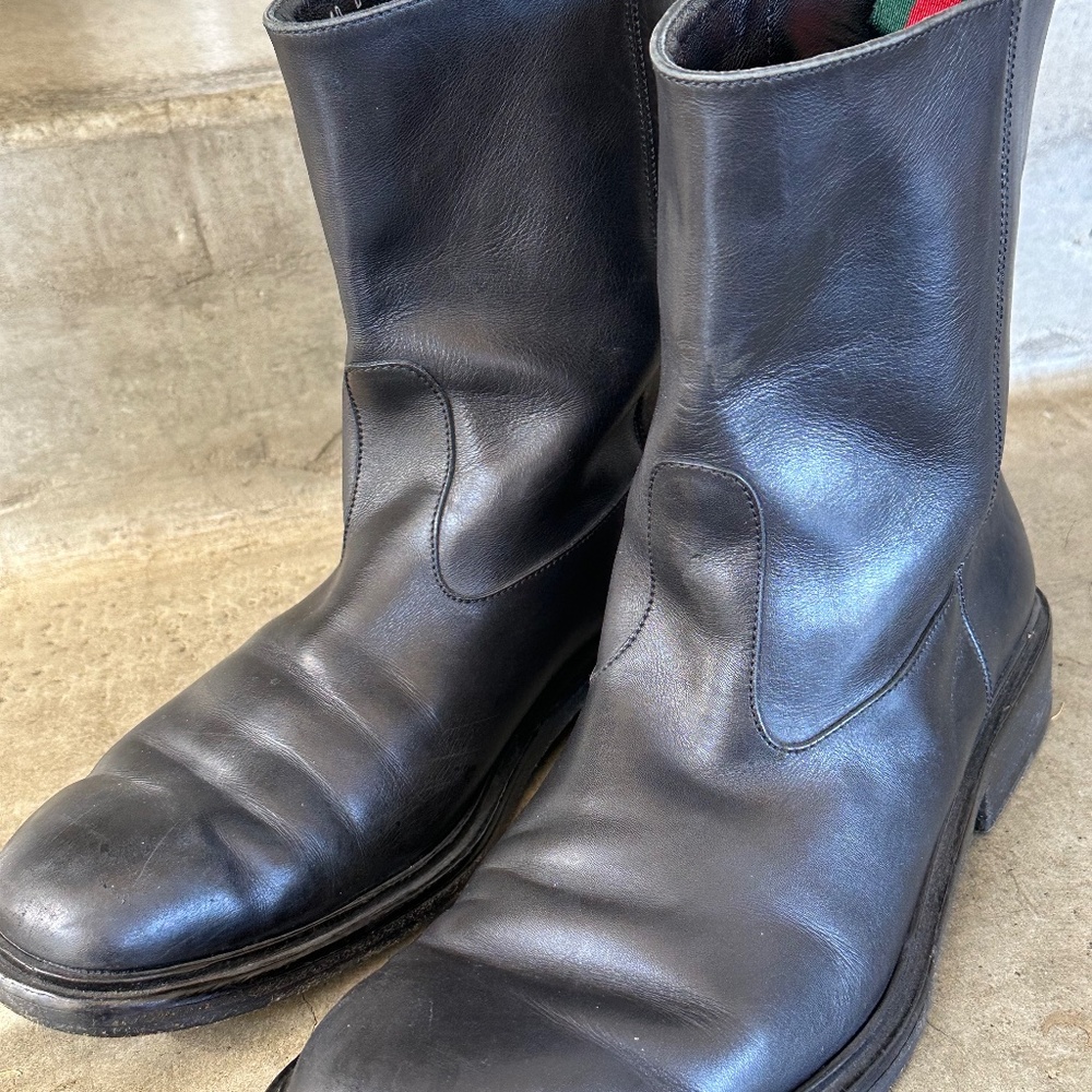 Gucci Classic Biker Boots